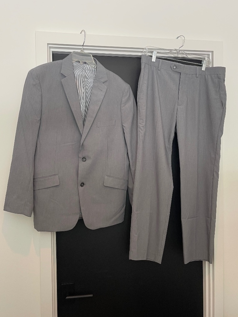 Madison ModernFit Gray Suit